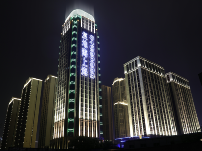 武漢復地新港城泛光照明工程--2019神燈獎申報工程