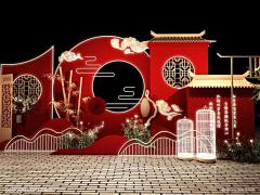 燈光美陳-燈光秀城市亮化工程夜景照明-夜空彩虹